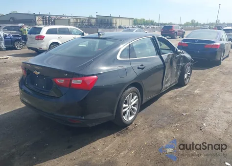 2018 Chevrolet Malibu Lt из США, поврежденный, VIN 1G1ZD5STXJF198450
